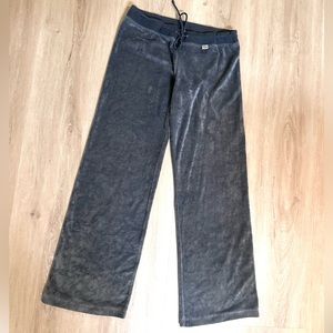 Max Studio Velour Pants Gray M